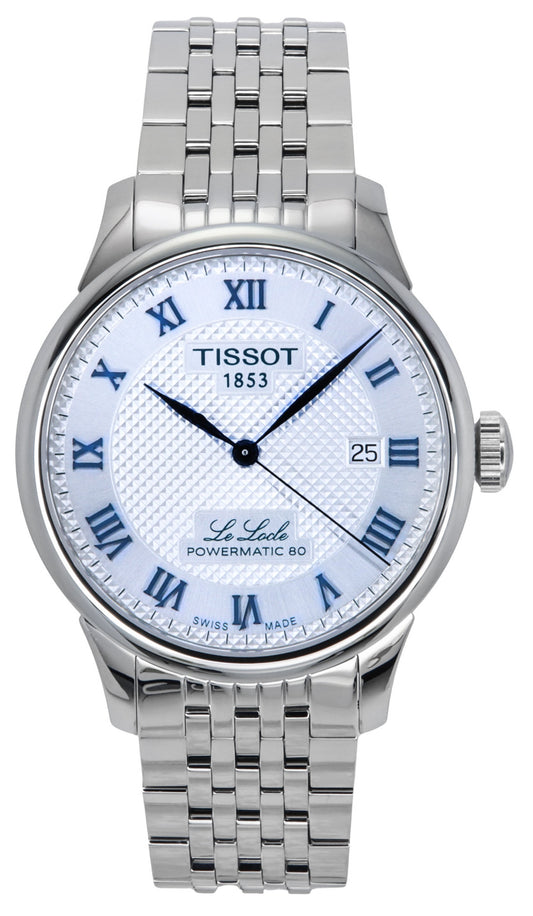 Tissot Le Locle Powermatic 80 20th Anniversary Stainless Steel Silver Dial Automatic T006.407.11.033.03 Men's Watch