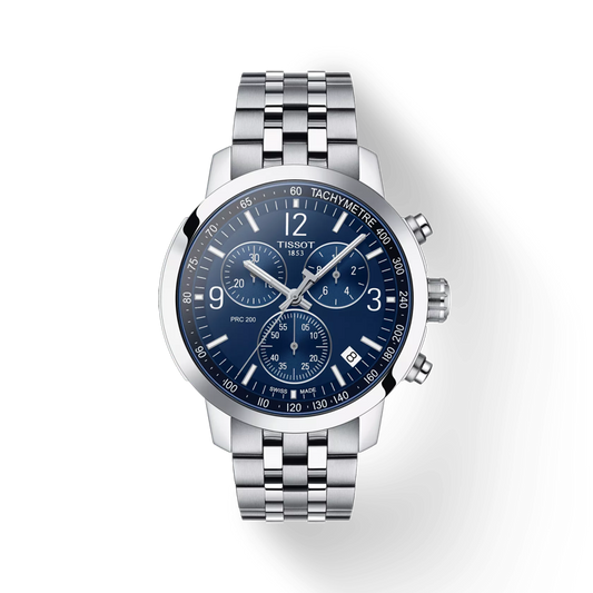 TISSOT orologio UOMO al quarzo mod. PRC 200 CHRONOGRAPH - T114.417.11.047.00