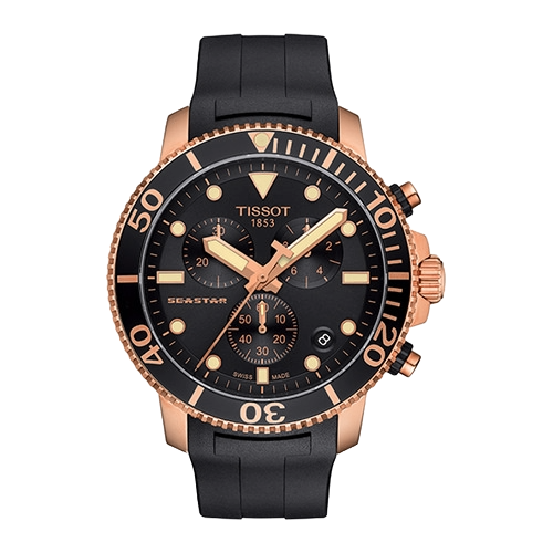 TISSOT MEN'S quartz watch, model SEASTAR 1000 45 MM - T120.417.37.051.00