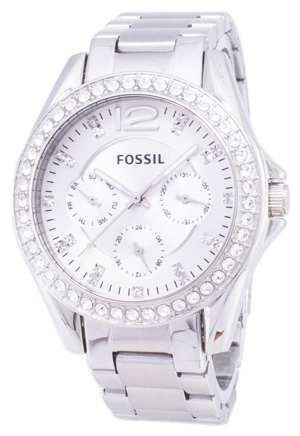 Refurbished Fossil Riley Multifunction Crystal Dial ES3202 Women's Watch