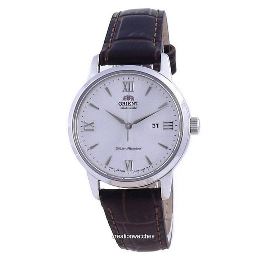 Refurbished Orient Contemporary Leather Strap White Dial Automatic RA-NR2005S10B Women's Watch