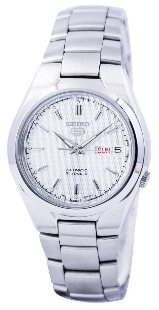 Refurbished Seiko 5 Stainless Steel Silver Dial Automatic SNK601K1 Men's Watch