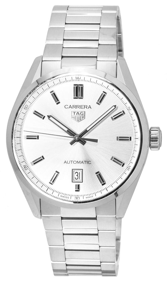 Tag Heuer Carrera Stainless Steel Gray Dial Automatic WBN2111.BA0639 100M Men's Watch