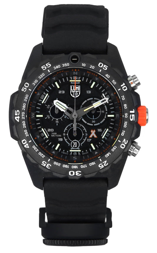 Luminox Bear Grylls Survival Master Series Chronograph Black Dial Quartz Diver's XB.3741 200M Men's Watch