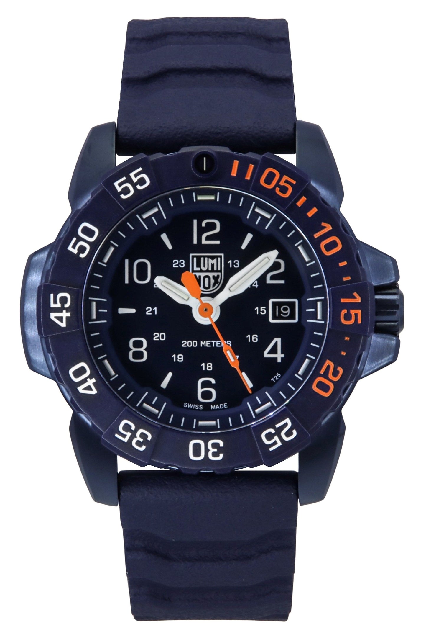 Luminox Navy SEAL Foundation Back To The Blue Set Quartz Diver's XS.3253.CBNSF.SET 200M Men's Watch With Extra Strap