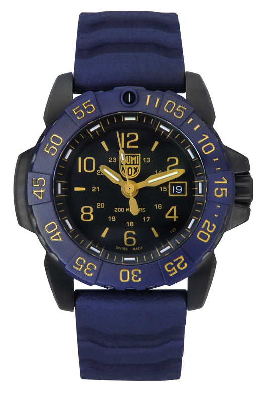 Luminox Navy SEAL Foundation Back To The Blue Black Dial Quartz Diver's XS.3255.CB.NSF 200M Men's Watch