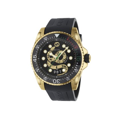 GUCCI MEN'S/Unisex Quartz Watch Model: GUCCIDIVE - YA136219 45mm
