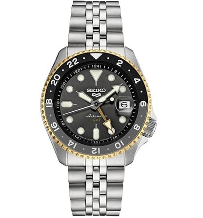 SEIKO 5 GMT automatic watch model SSK021