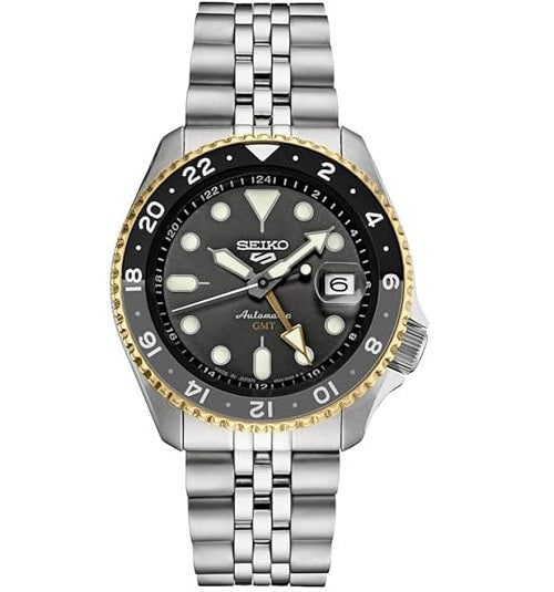 SEIKO 5 GMT automatic watch model SSK021