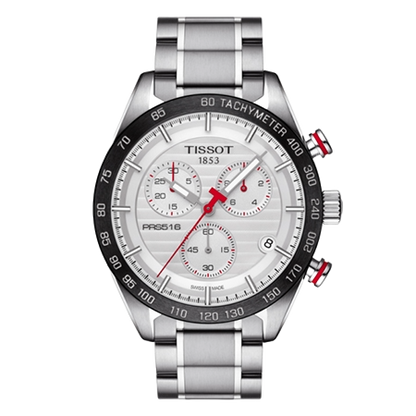 TISSOT MEN'S quartz watch model PRS 516 CHRONOGRAPH - T100.417.11.031.00