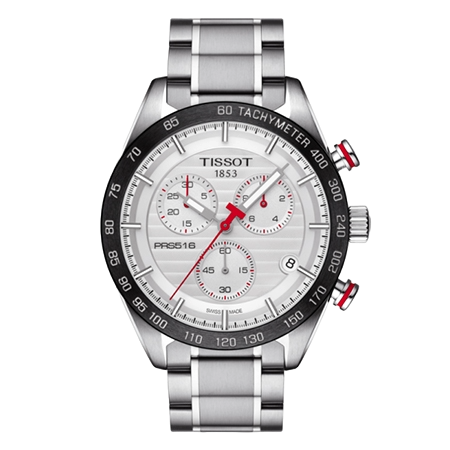 TISSOT MEN'S quartz watch model PRS 516 CHRONOGRAPH - T100.417.11.031.00