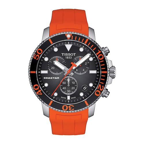 TISSOT orologio UOMO al quarzo mod. SEASTAR 1000 45 MM - T120.417.17.051.01
