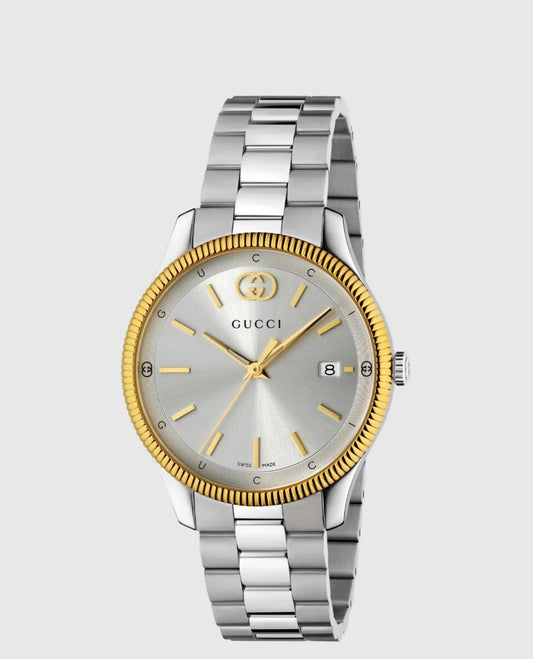GUCCI men's/unisex quartz watch, model G-Timeless, gold/steel - YA1264233